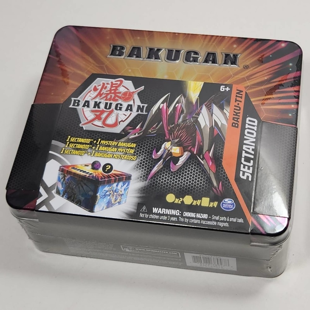 Bakugan Sectanoid Baku-Tin - 1 Sectanoid + 1 mystery Bakugan